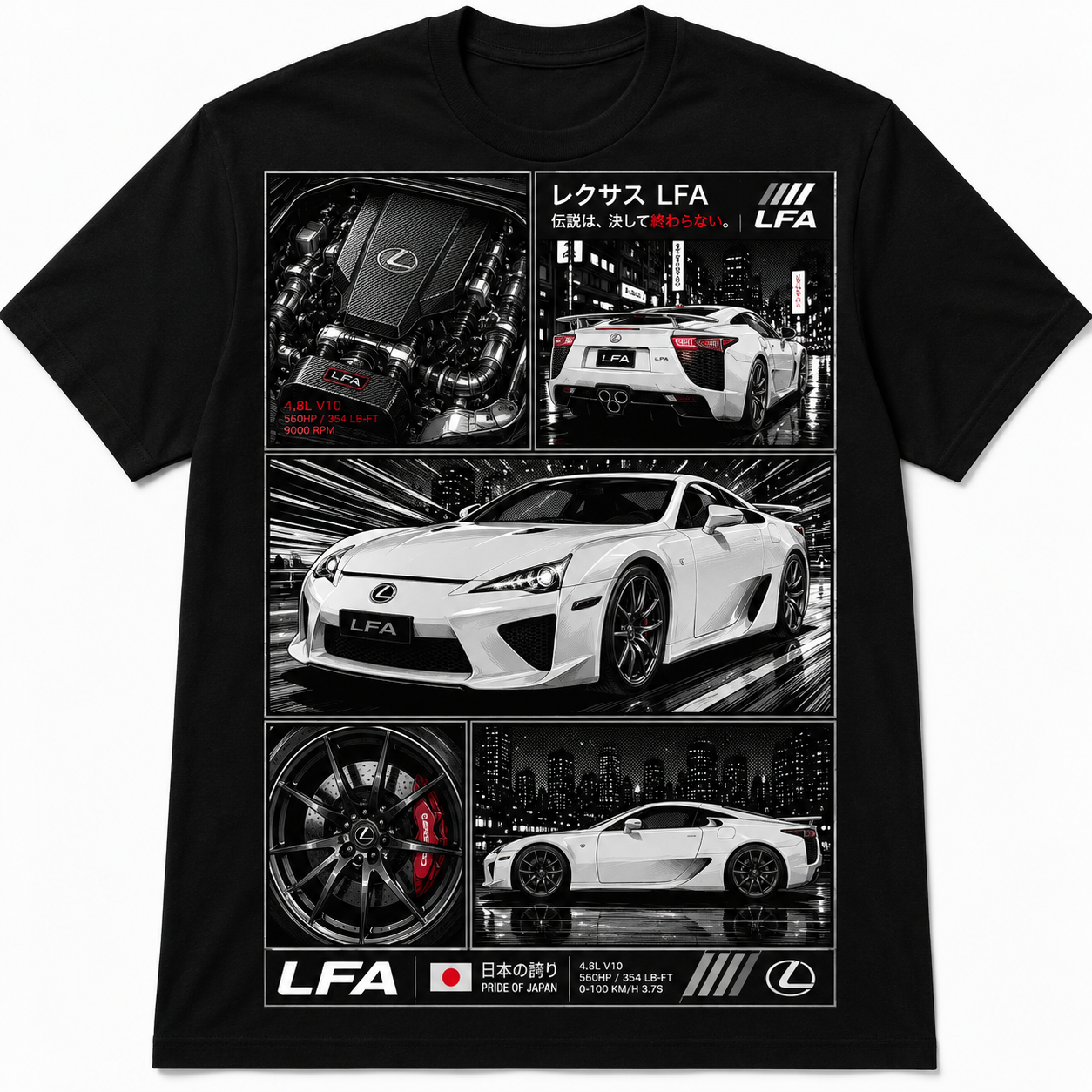 LFA T-SHIRT | Issue #001 - TOKYO NIGHTS