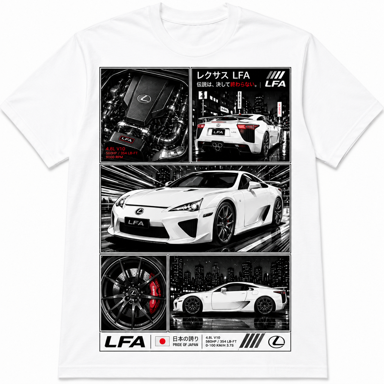 LFA T-SHIRT | Issue #001 - TOKYO NIGHTS
