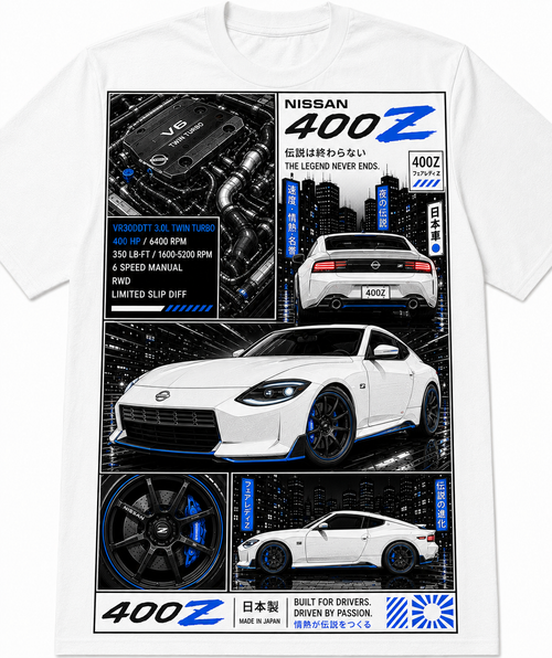 400Z T-SHIRT | Issue #001 - TOKYO NIGHTS