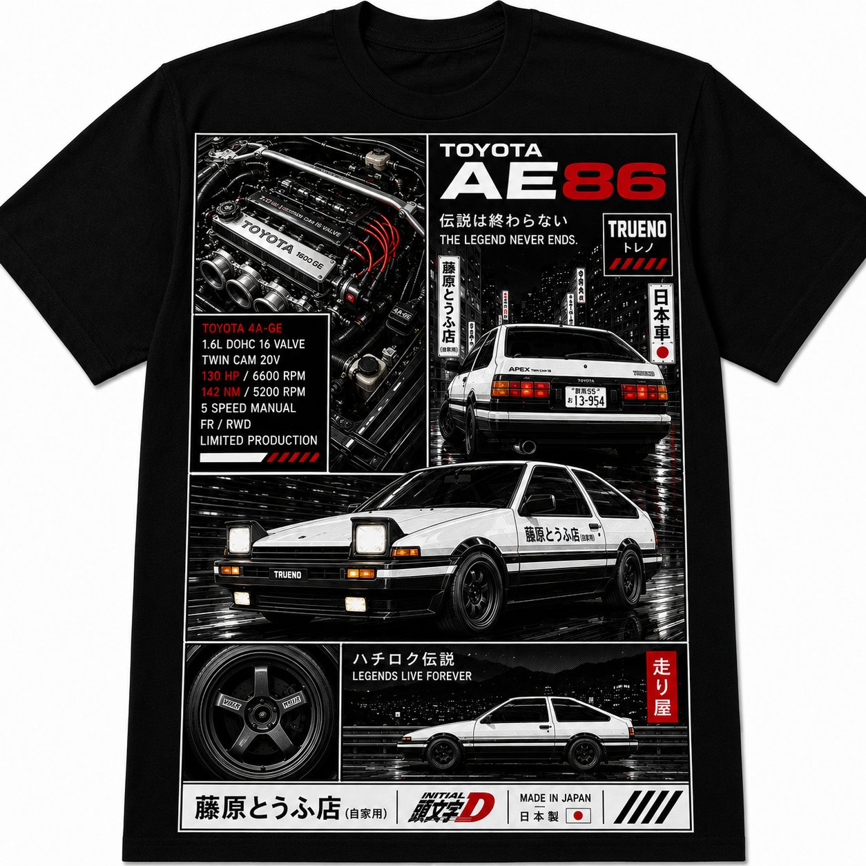 AE86 | Issue #001 - TOKYO NIGHTS
