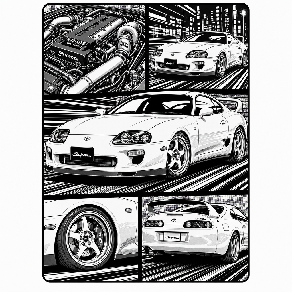 SUPRA MK4 | Aluminum Card Holder